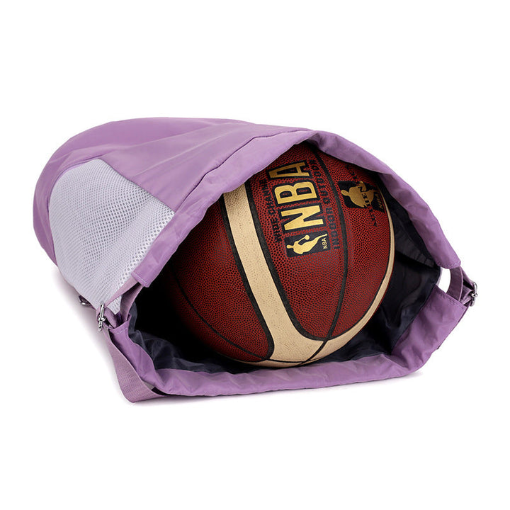 Sporty Mesh Backpack With Zipper Kalsten