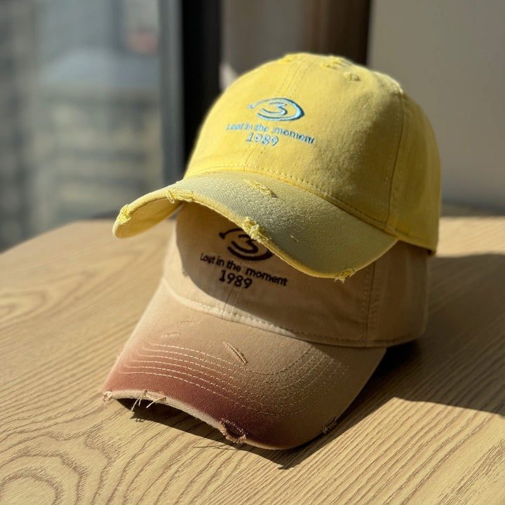 Men's Distressed Baseball Cap Kalsten