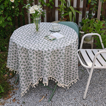 Botanical Print Tablecloth