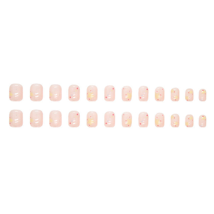Artistic Star-Themed Press-On Nail Tips Kalsten