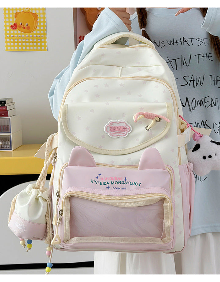 Cute Cat Ear Backpack  1787319161