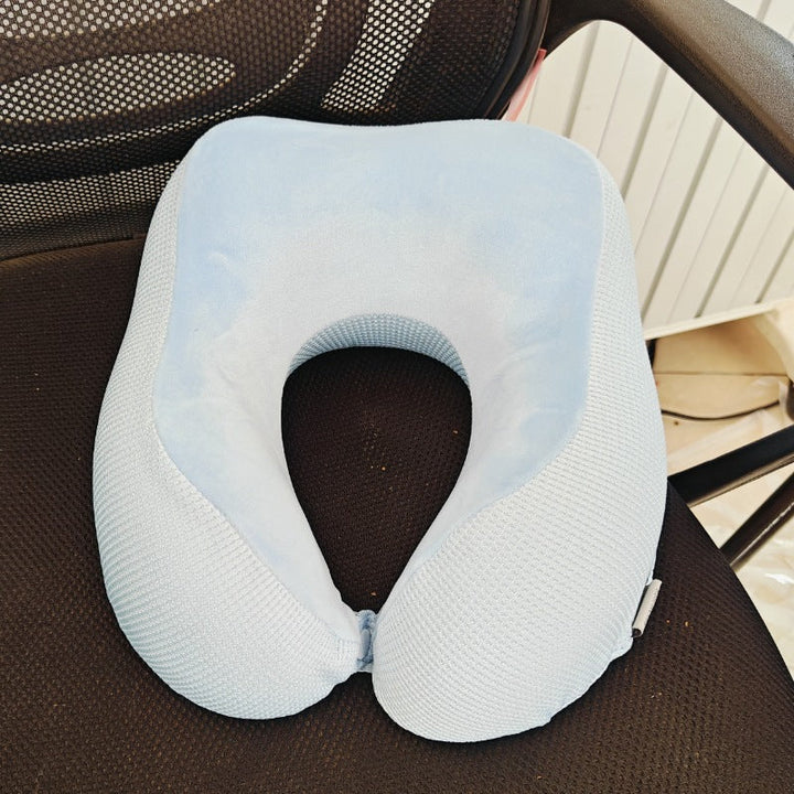 Ladies Ergonomic Neck Support Pillow with Relaxing Massage Function Kalsten
