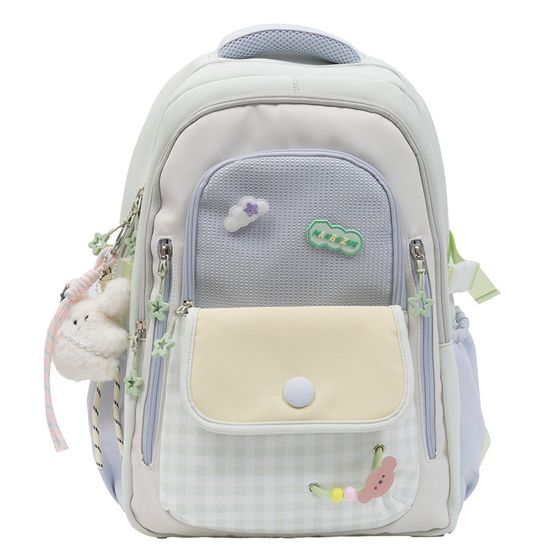 Casual Multi-Compartment School Backpack Kalsten