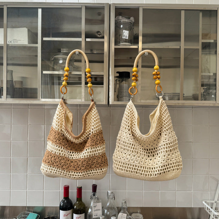Casual Crocheted Shoulder Bag Kalsten