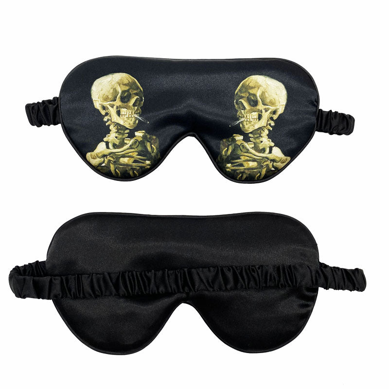Unisex soft ergonomic sleep mask with contoured eye area and adjustable elastic band Kalsten