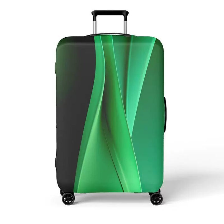 Women's hard shell suitcase with exciting travel motif Kalsten