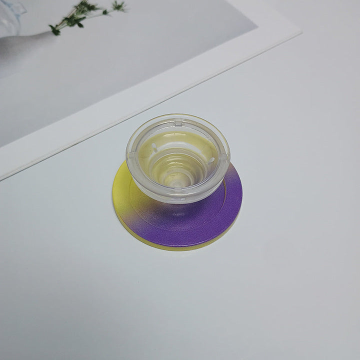 Decorative Glass Gel Bowl with Silicone Base Kalsten