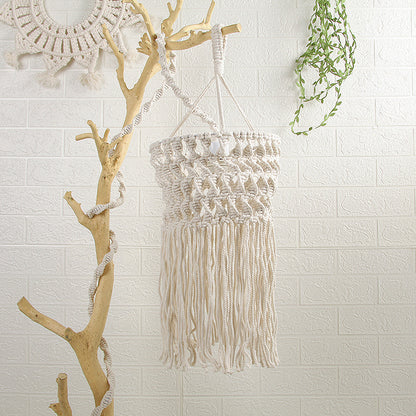 Macramé Pendant Light Fixture Acalora