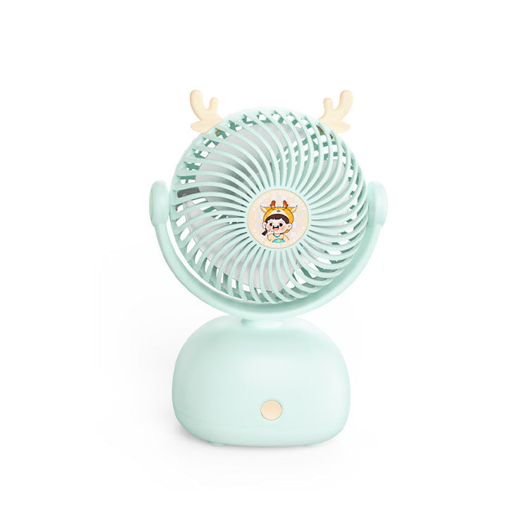 Women Portable Cat Head Fan Kalsten