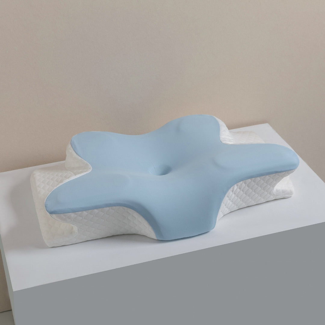 Ergonomic pillow with contoured design for optimal sleep Kalsten
