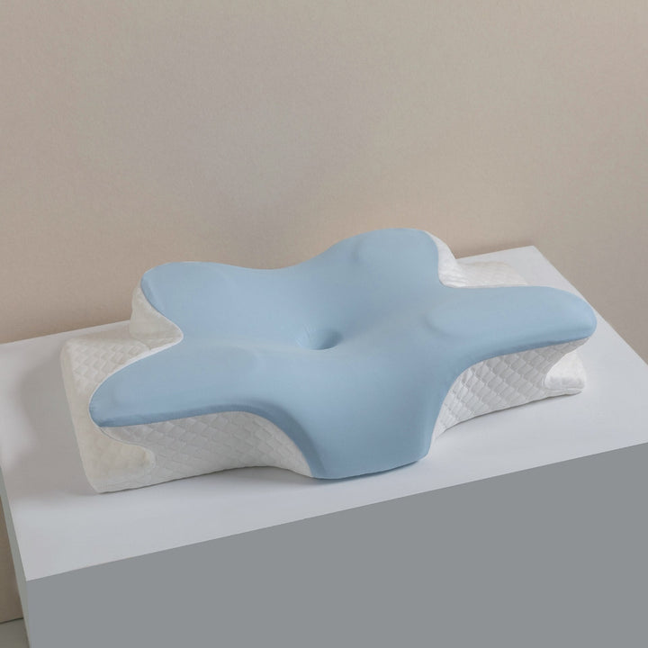 Ergonomic pillow with contoured design for optimal sleep Kalsten