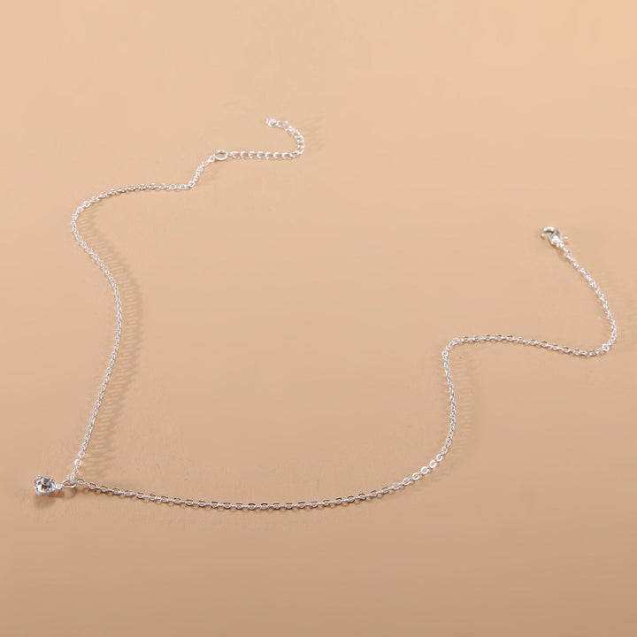 Minimalist Adjustable Chain Necklace Kalsten