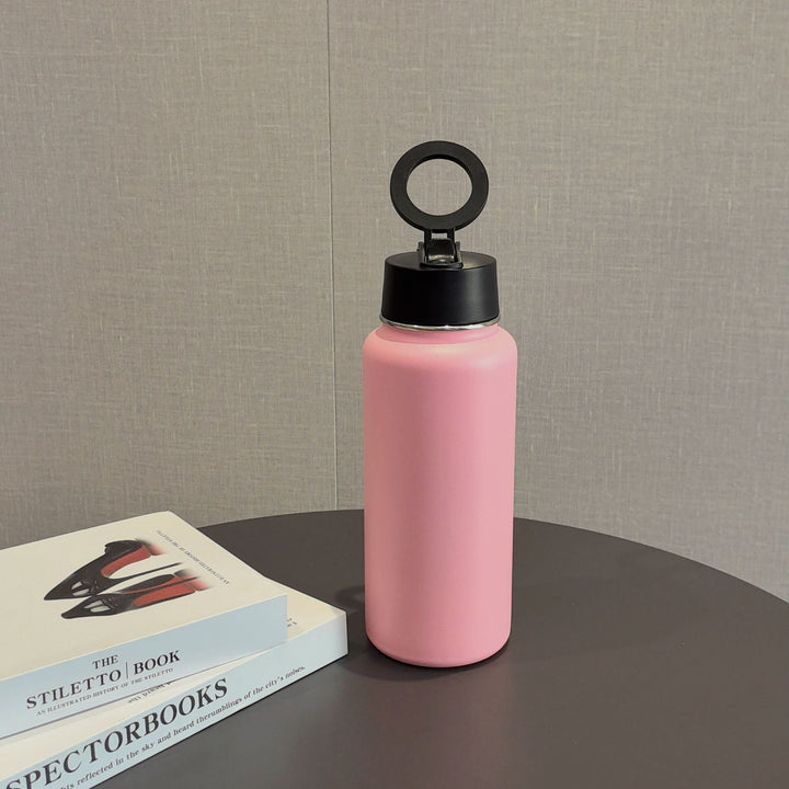 Unisex Sporty Stainless Steel Water Bottle Kalsten