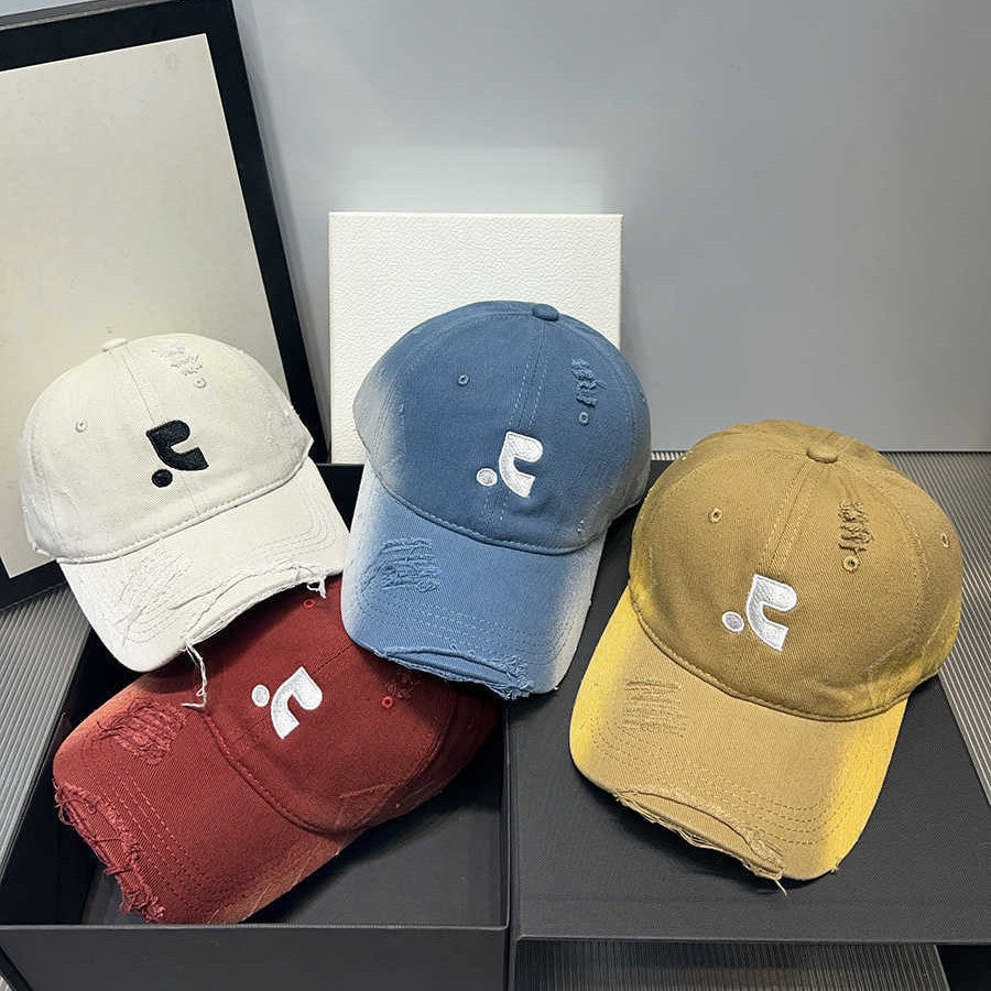 Men's Distressed Vintage Baseball Cap Kalsten