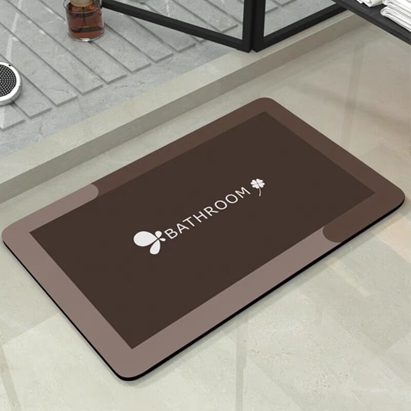 Contemporary Shower Room Mat Kalsten