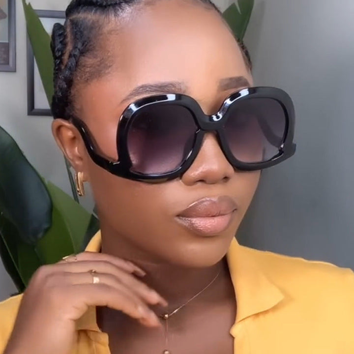 Women's oversized sunglasses with fashionable design Kalsten