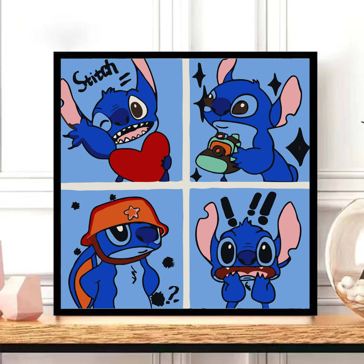 Cartoon Character Canvas Art Print Kalsten