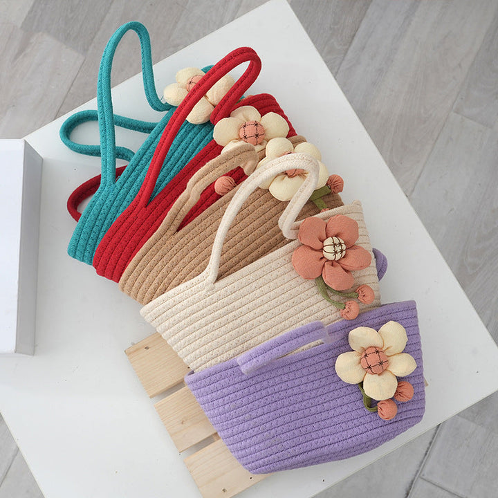 Flower-shaped tote bag Kalsten