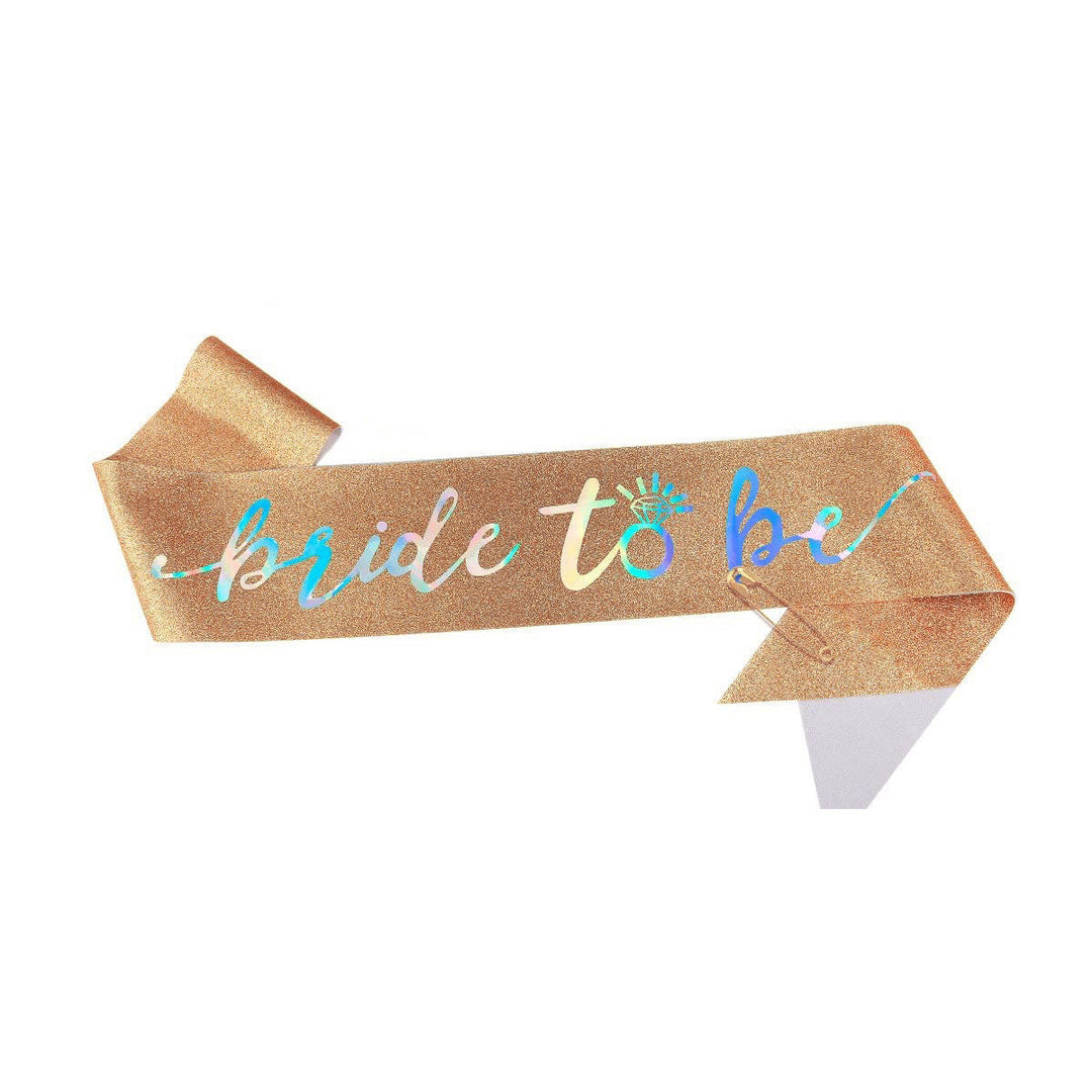 Ladies Glittering Bride Sash Kalsten