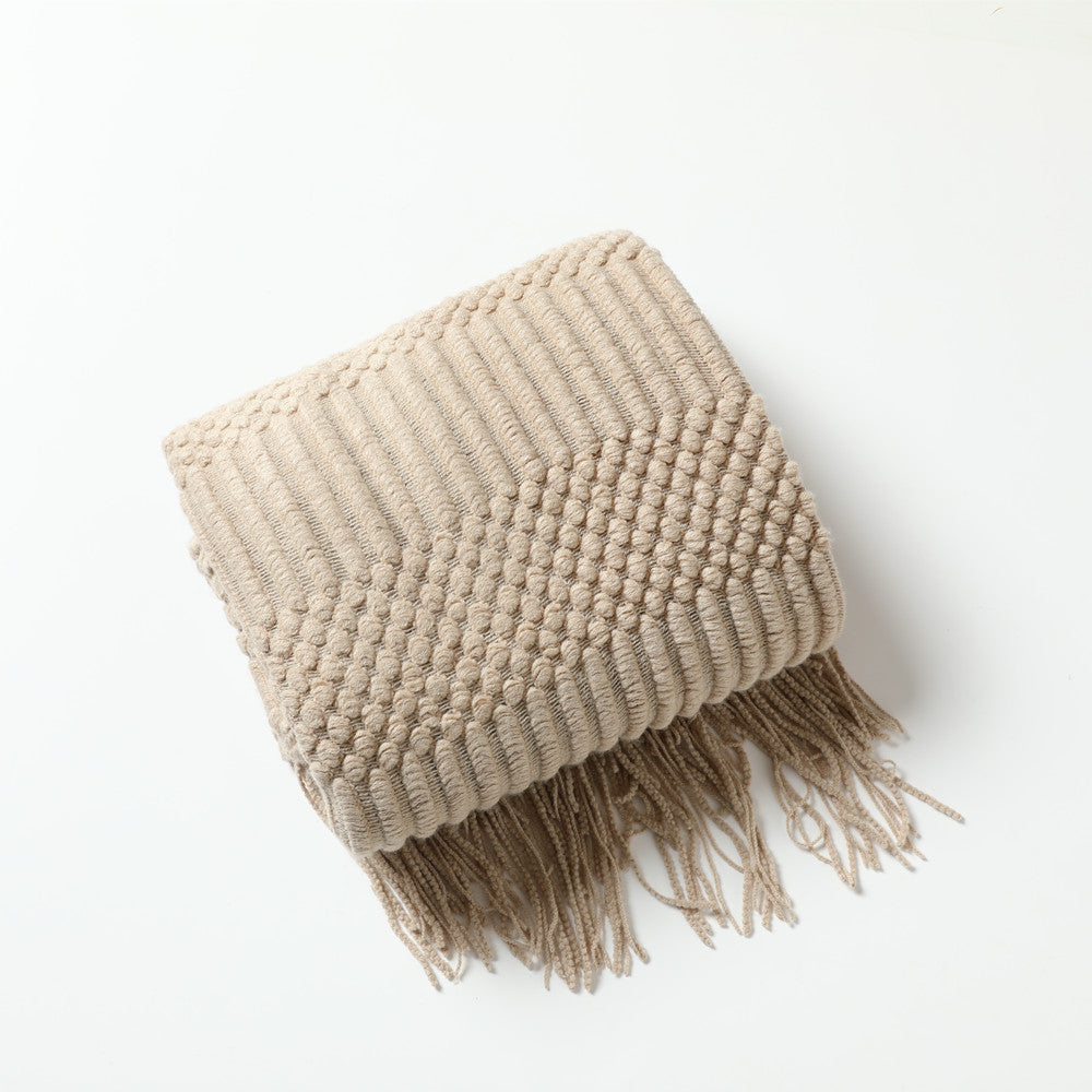 Textured Knit Scarf Kalsten