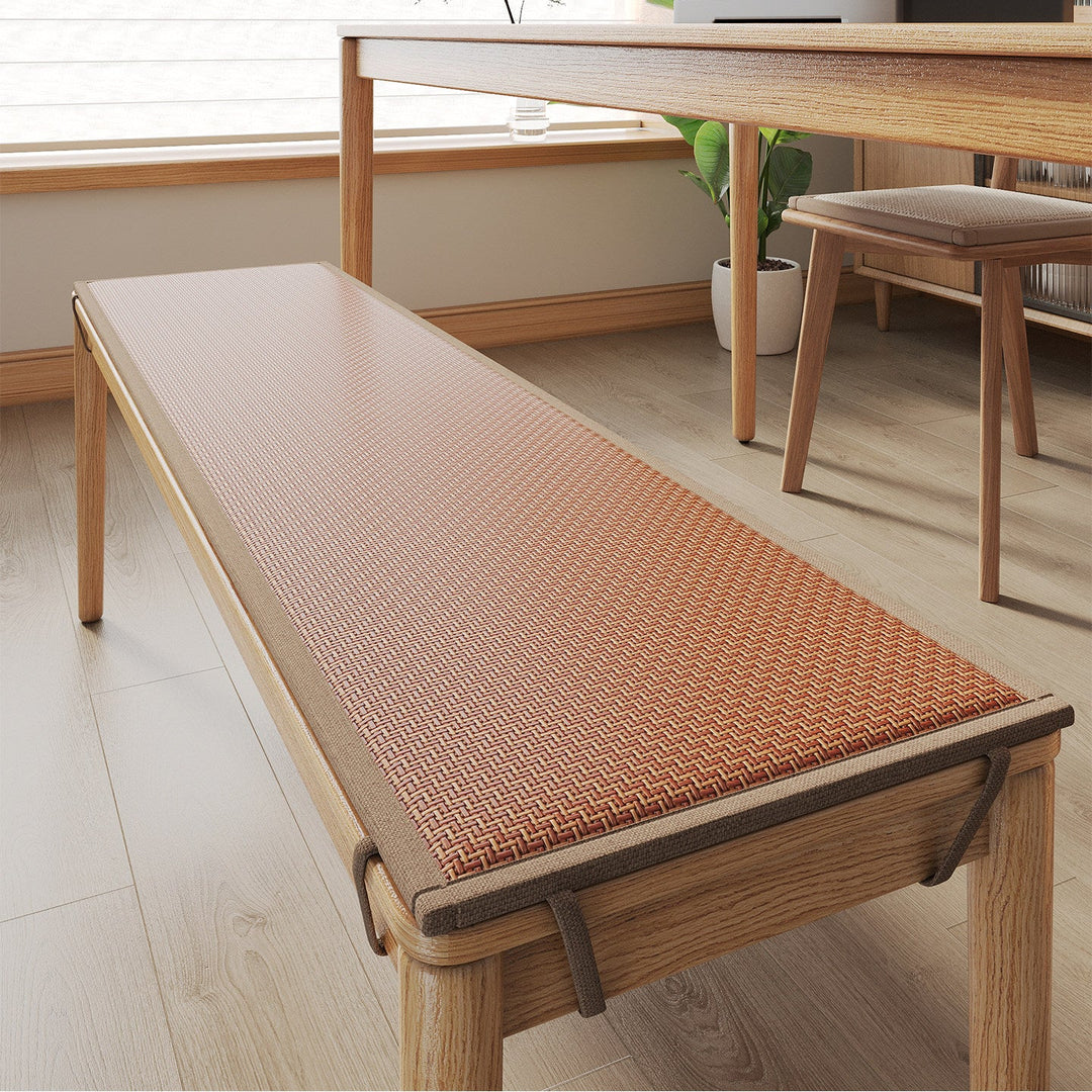 Woven Dining Bench Cushion Mat Kalsten