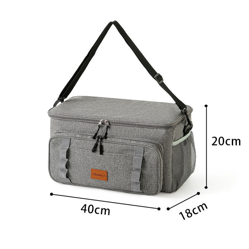 Women's Insulated Cooler Bag with Practical Compartments Kalsten