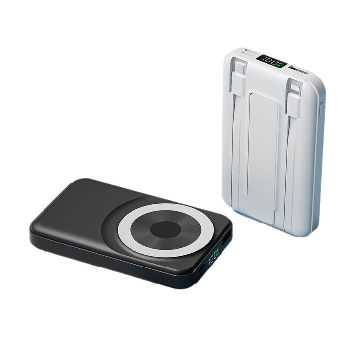 Portable power bank with integrated charging cable Kalsten