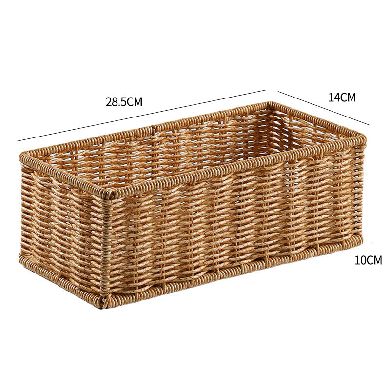 Rectangular Woven Organizer Basket Kalsten