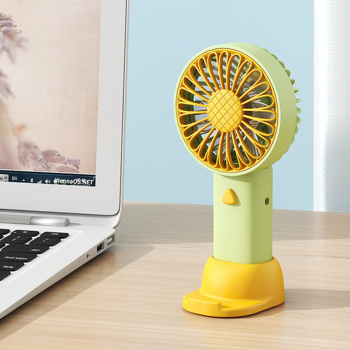 Women's portable mini fan with multiple adjustable speed settings Kalsten