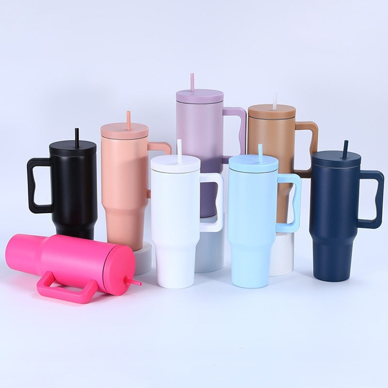 Unisex Thermo mug with practical handle Kalsten