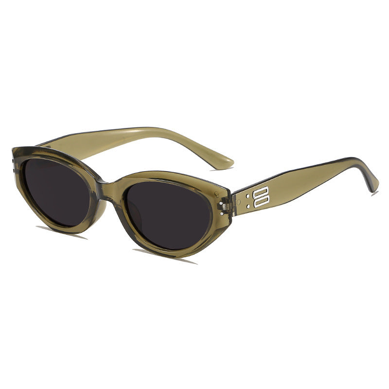 Women's stylish sunglasses in contemporary style with narrow frame Kalsten
