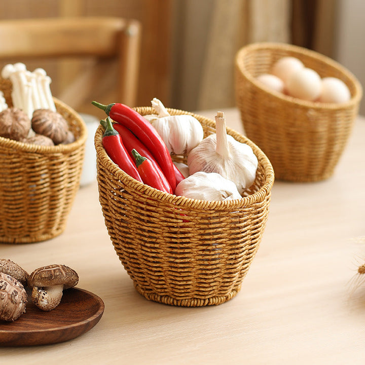 Unisex Handcrafted Decoration Basket with Modern Design Kalsten