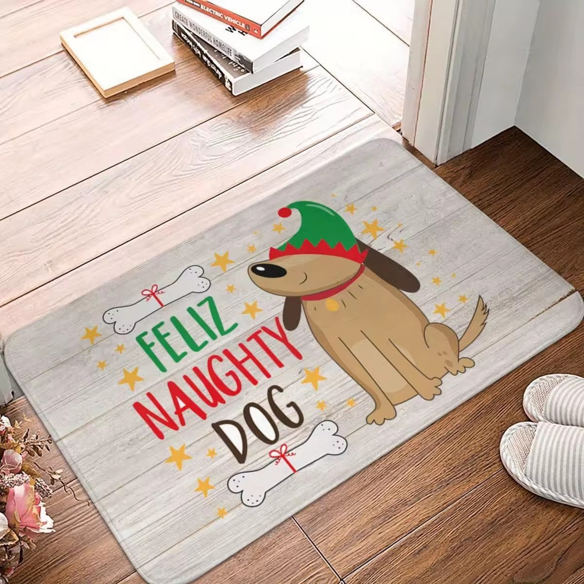 Festive Holiday Welcome Mat Acalora