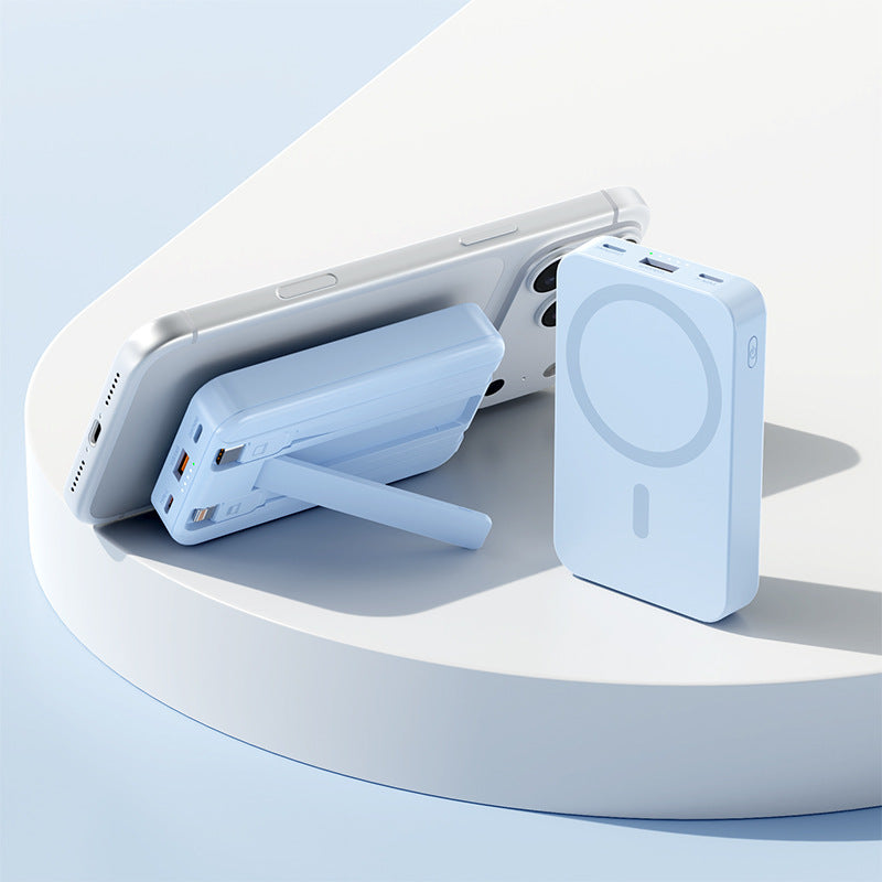 Portable power bank with magnetic function and integrated stand Kalsten