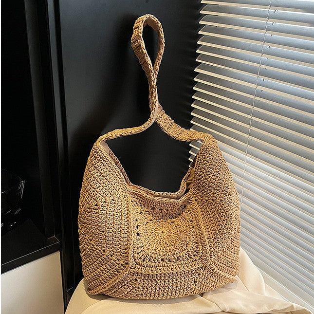 Handcrafted Macrame Tote Bag with Unique Pattern Kalsten