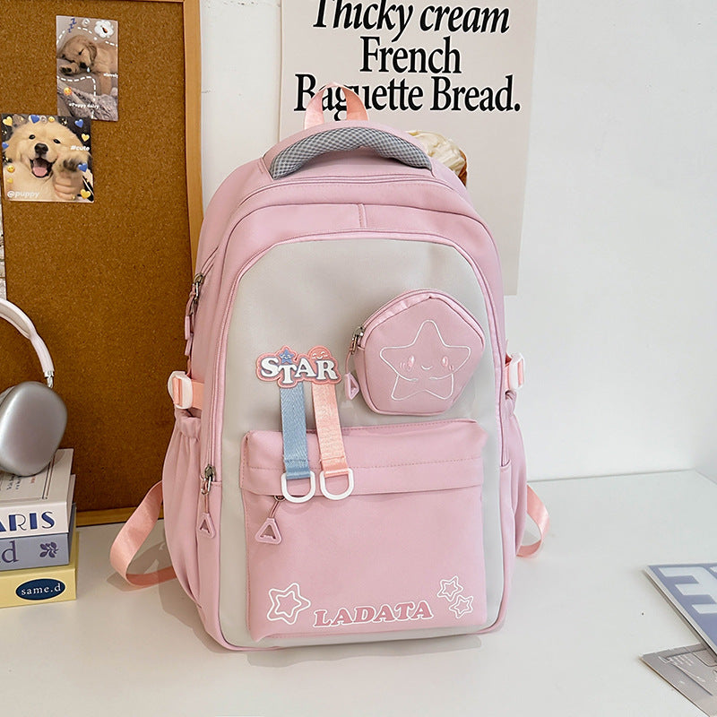 Cute Character Design School Backpack