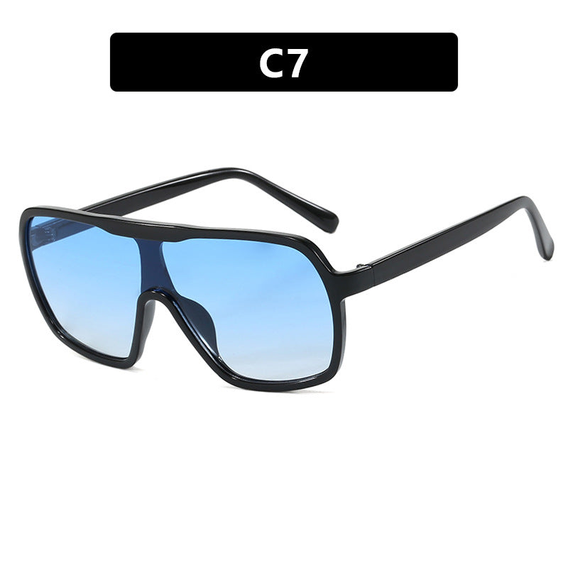 Women oversized sunglasses with wide frame Kalsten