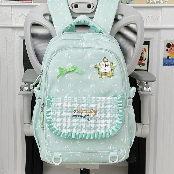Children's Playful Themed Multi-Pocket School Backpack
