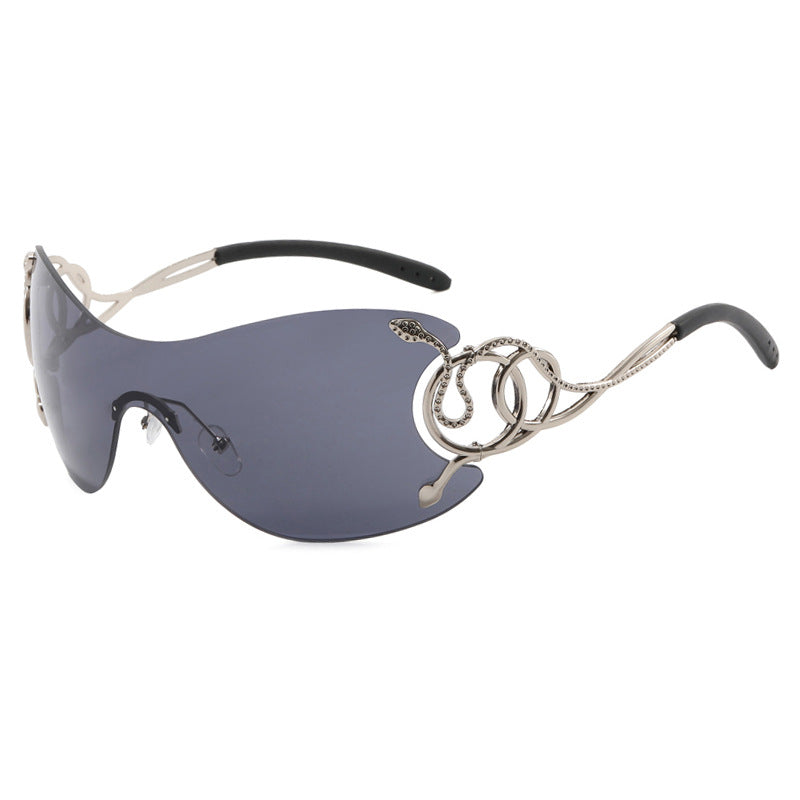 Women’s futuristic sunglasses with playful design Kalsten