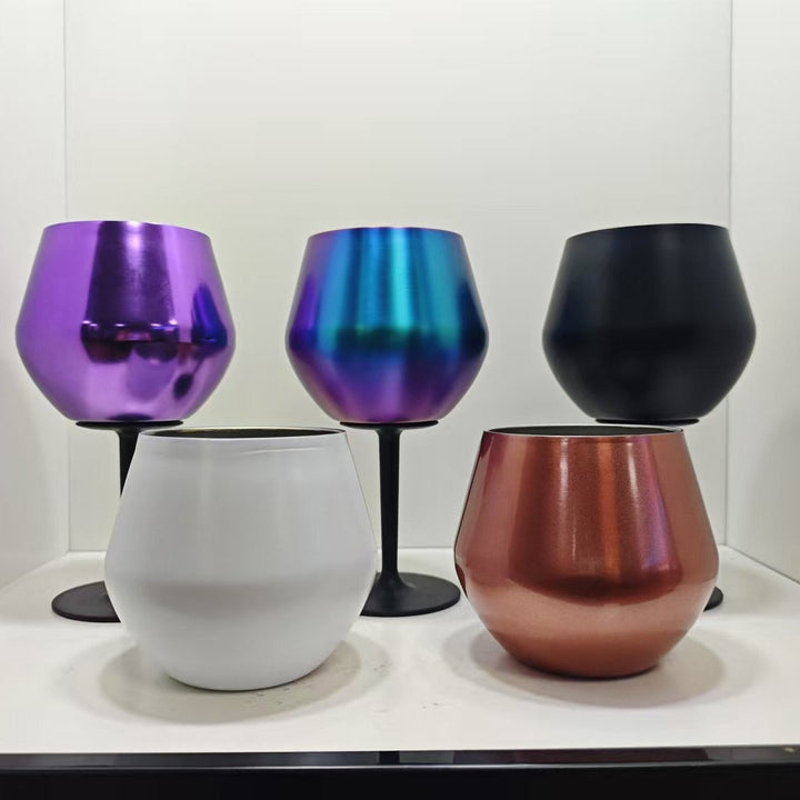 Ladies Stainless Steel Wine Glass Kalsten