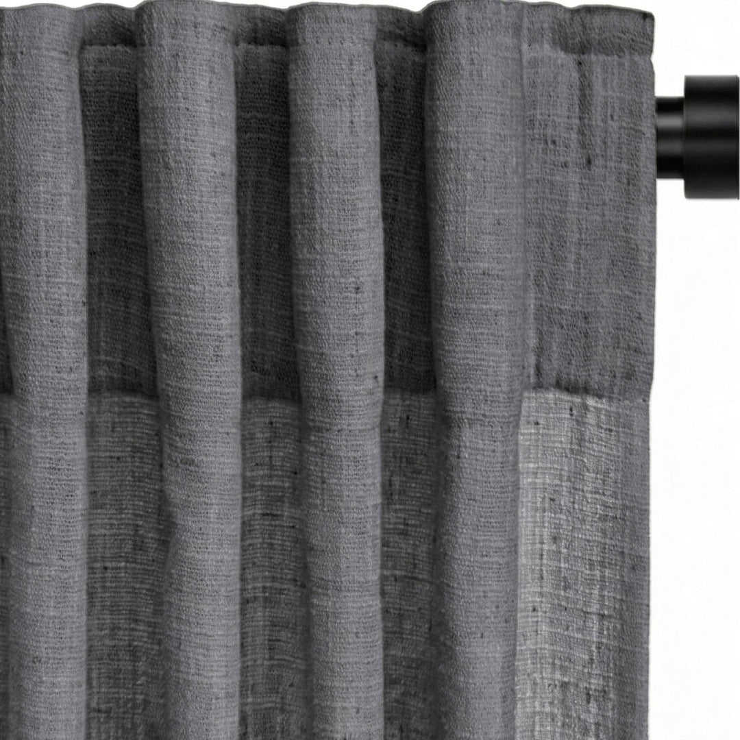 Sheer Linen Window Curtains Kalsten