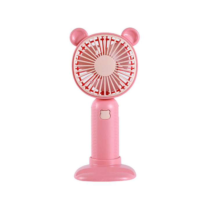 Ladies portable mini hand fan in cute bear design Kalsten