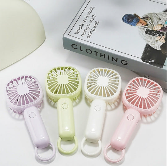 Portable Flower-Themed Handheld Cooling Fan Kalsten