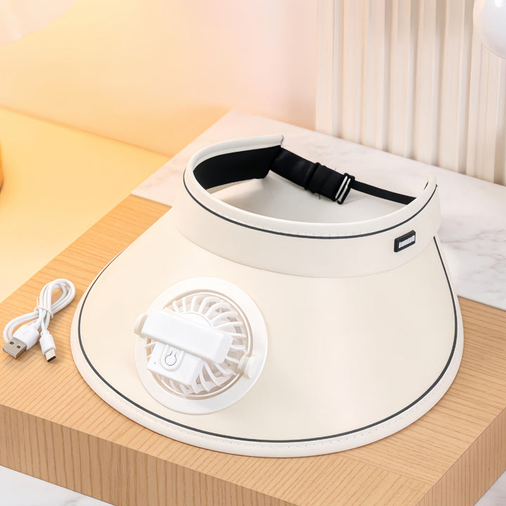 Women’s wearable cooling hood with integrated fan Kalsten