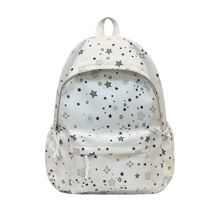 Star-Patterned Casual Backpack