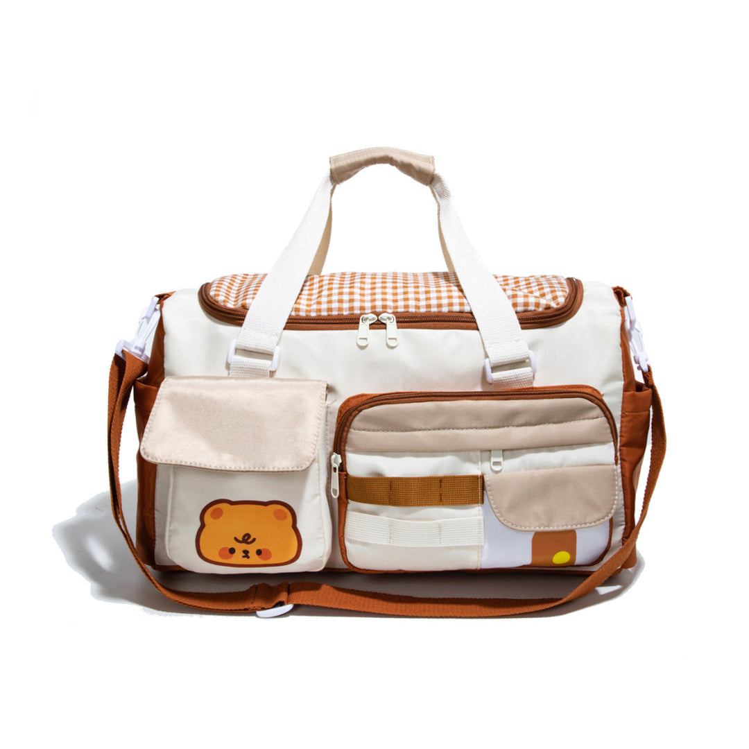 Sporty travel bag with multiple outer pockets Kalsten