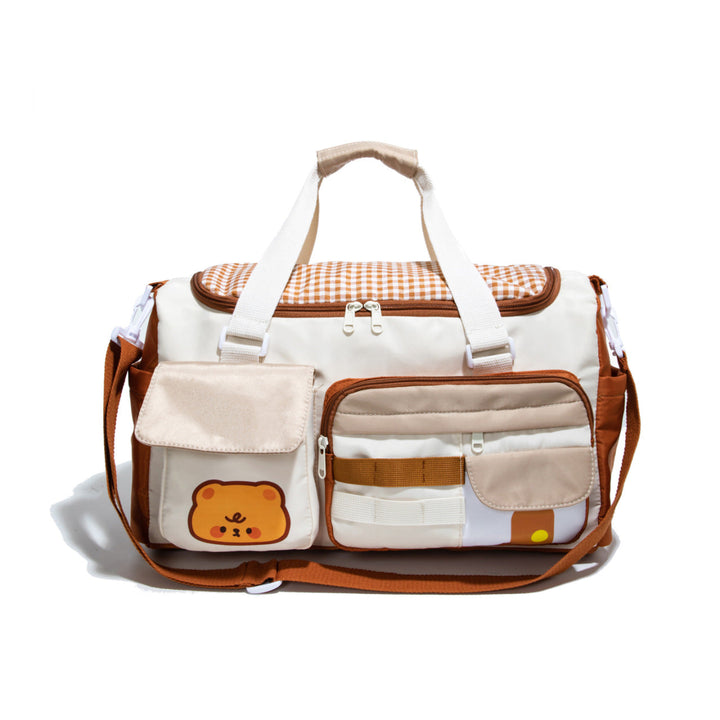 Sporty travel bag with multiple outer pockets Kalsten
