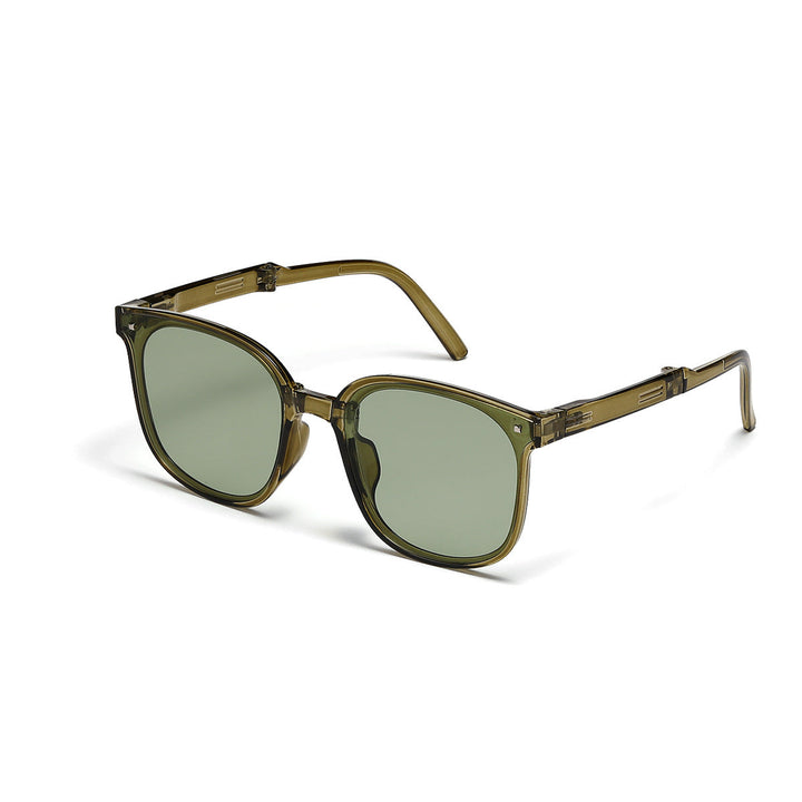Women's square sunglasses with innovative plastic frame and polarized lenses Kalsten