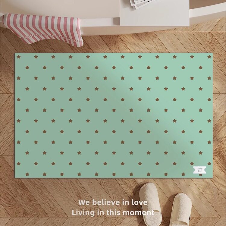 Cozy Star Pattern Bath Mat Kalsten