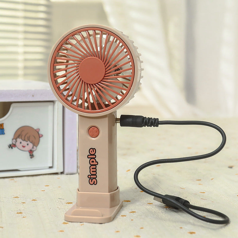 Women Portable Hand Fan with Rechargeable USB Port and Lightweight Construction Kalsten